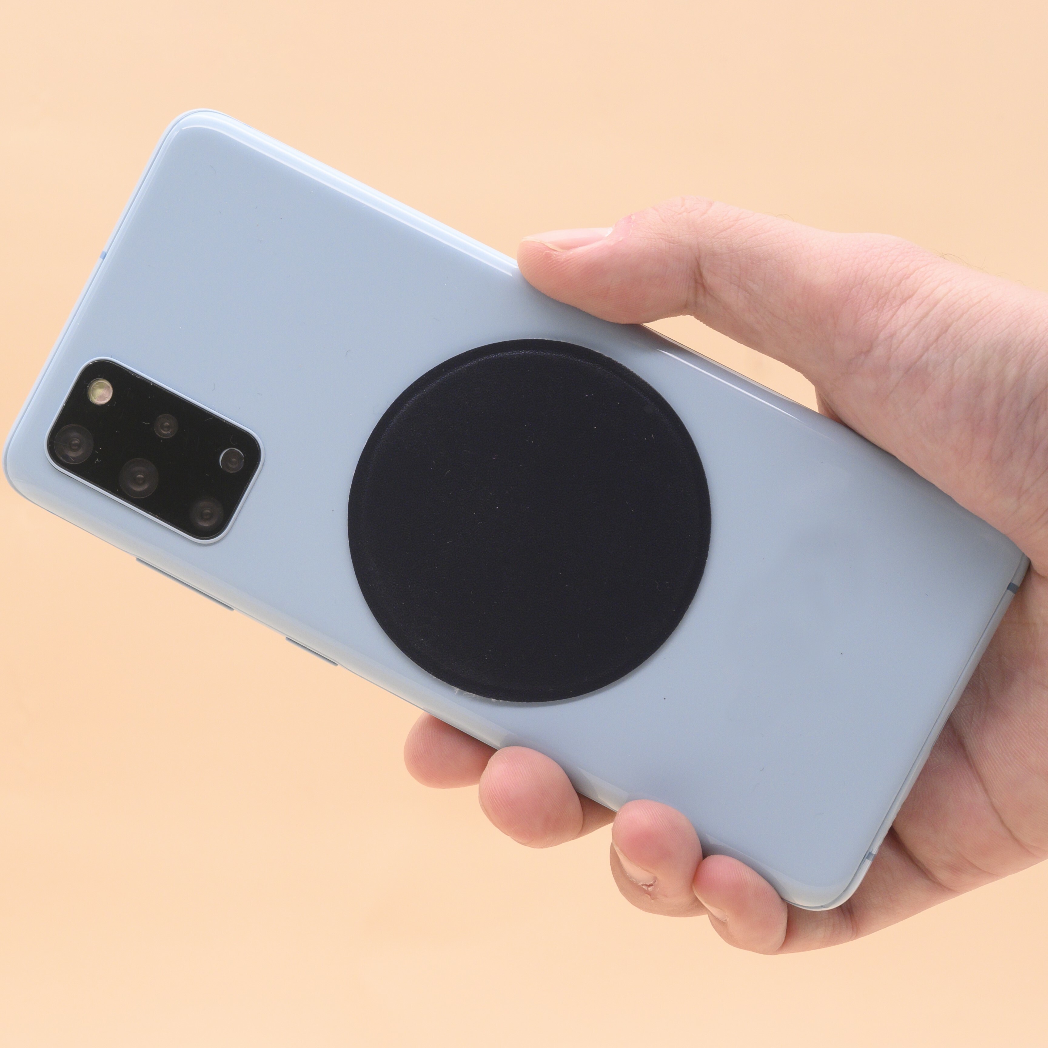 簡約皮革引磁貼片