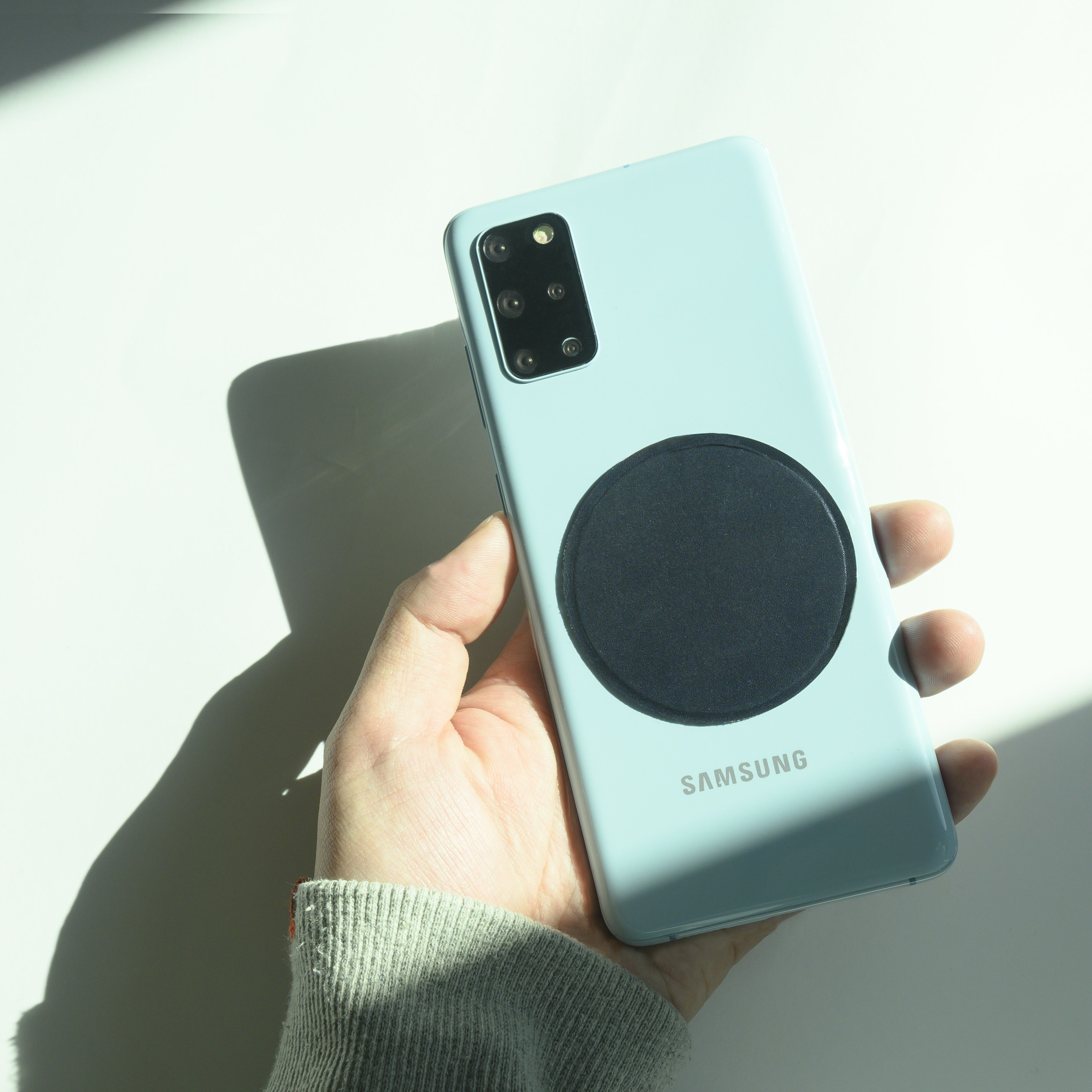 簡約皮革引磁貼片