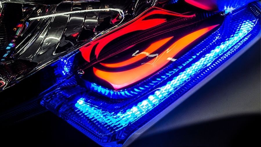 【AJ車燈國際】雷霆S RACINGS 氣霸燈(RGB七彩換色)