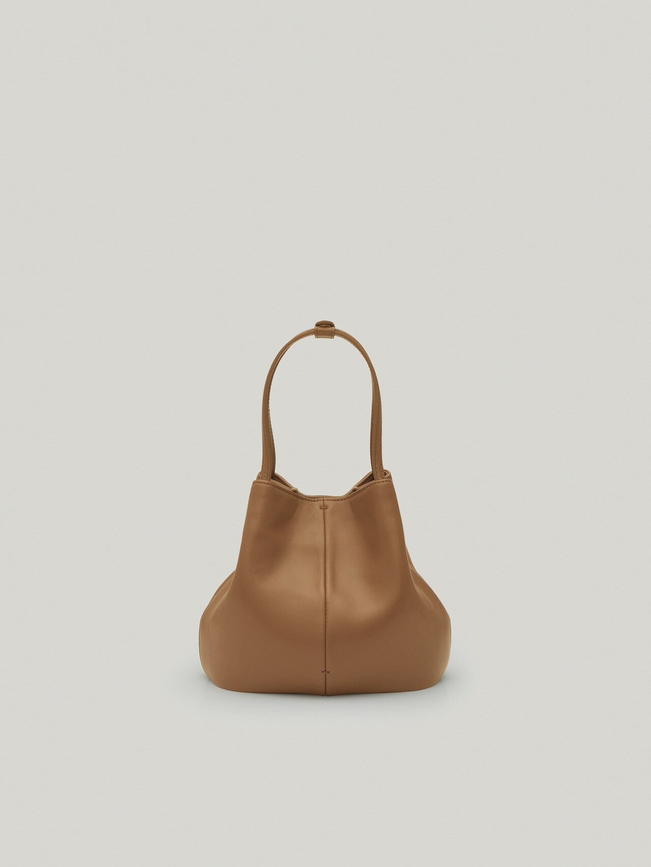 [人気正品]LUMEN★BON BALLON BAG ★トート巾着バッグ (LEATHER) BON BALLON BAG (ORGAN BROWN) - Atelier de LUMEN