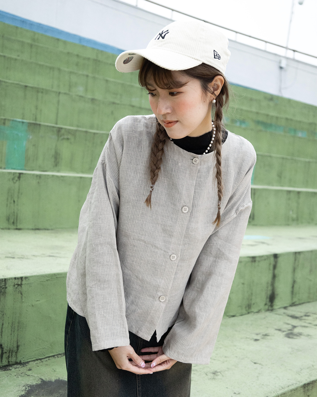 NEW ERA 燈芯絨CAP帽