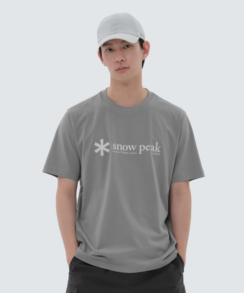 Snow Peak 雪諾必克 基本款 涼感 logo 短袖 短T S24MUFTS67