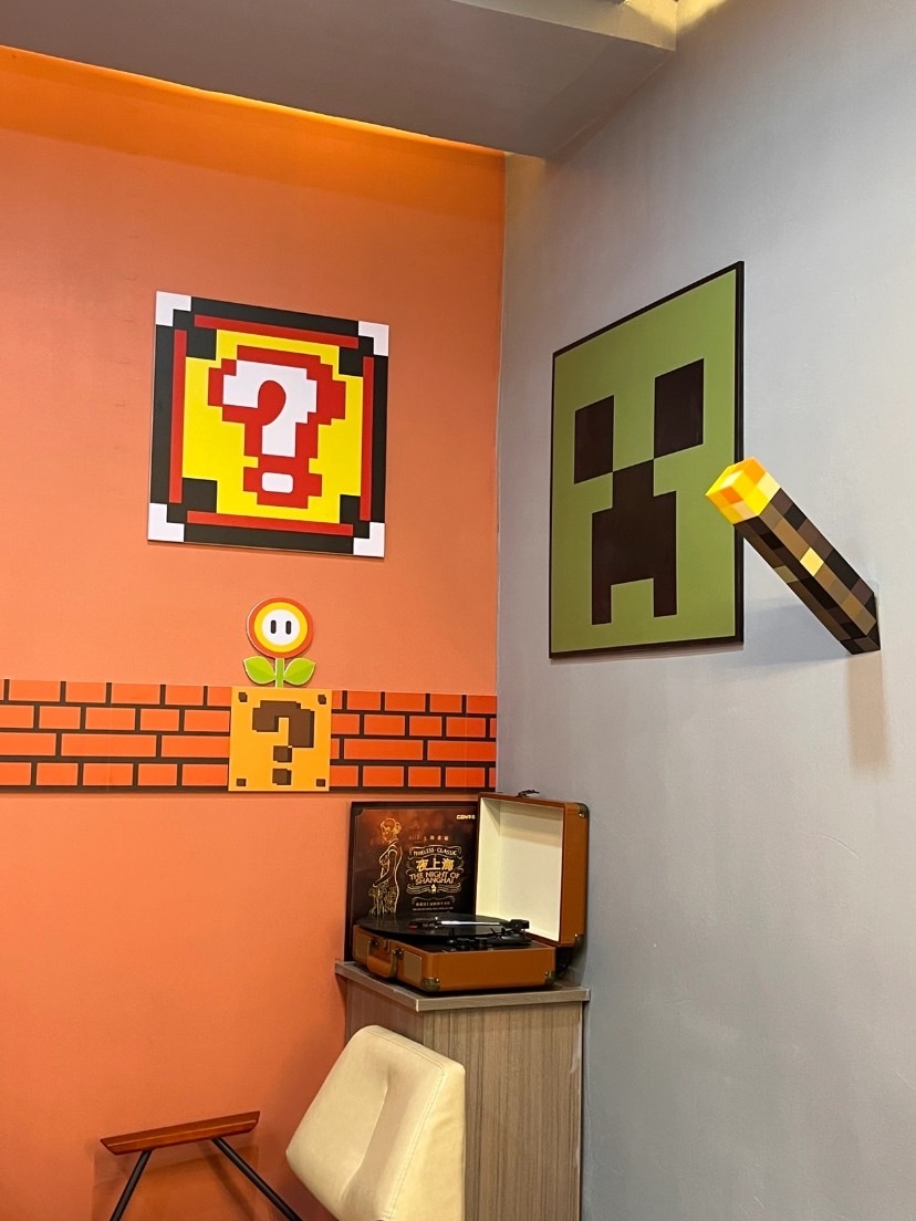 MINECRAFT 我的世界 火把小夜燈 3D