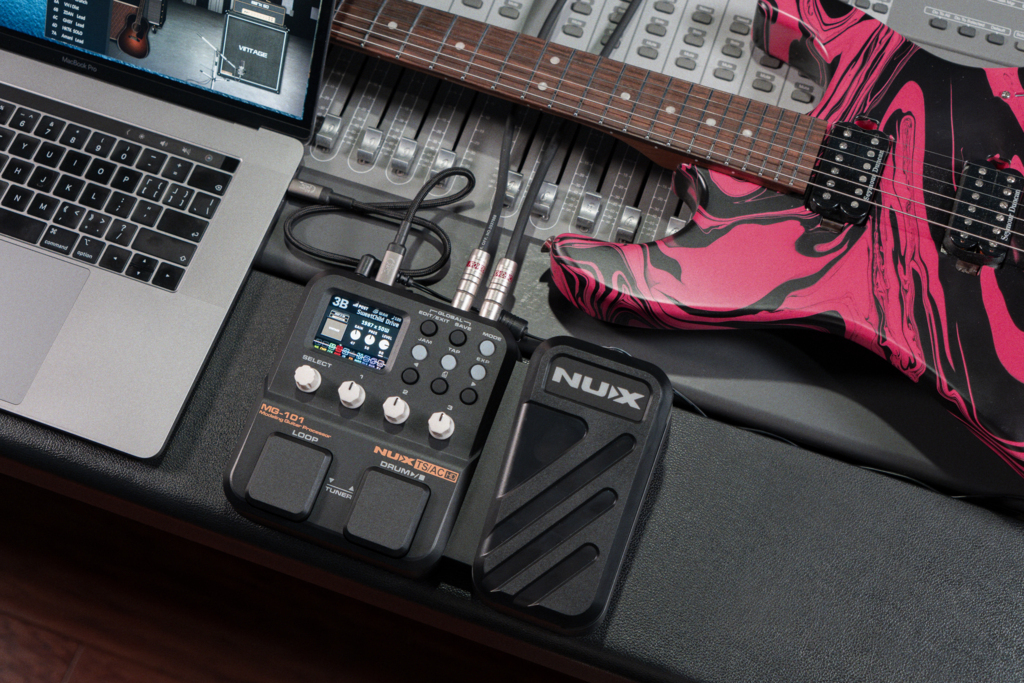 NUX MG-101 Guitar Multi-Effects Pedal 電結他綜合效果器