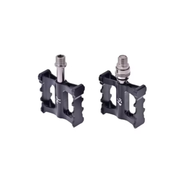 【H&H】 Pedal 鈦合金輕量 brompton 快拆踏板 - 黑色/銀色/灰色
