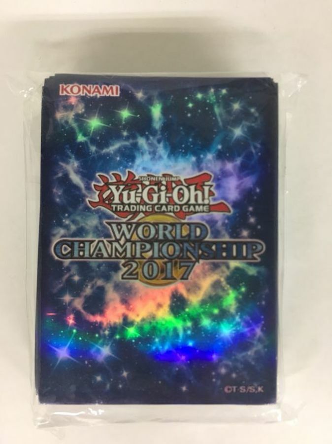遊戲王卡套-WORLDCHAMPIONSHIP2017(100個)