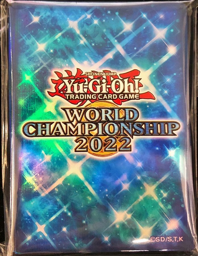 遊戲王卡套-WORLDCHAMPIONSHIP2022(100個)