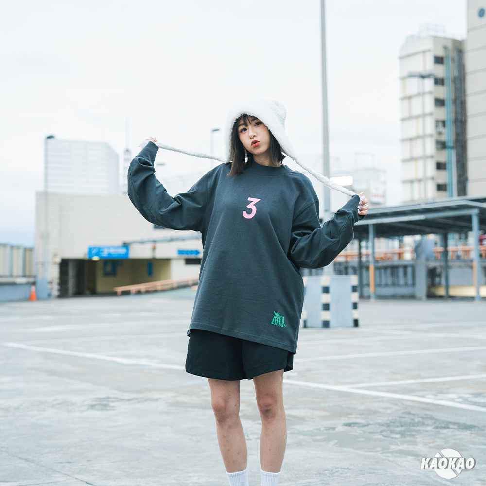 現貨 INNERSECT 三生萬物 薄長袖  胸前粉色3 背後三色點【INN23FWTTE61】