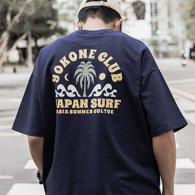 衝浪 椰子樹 短T