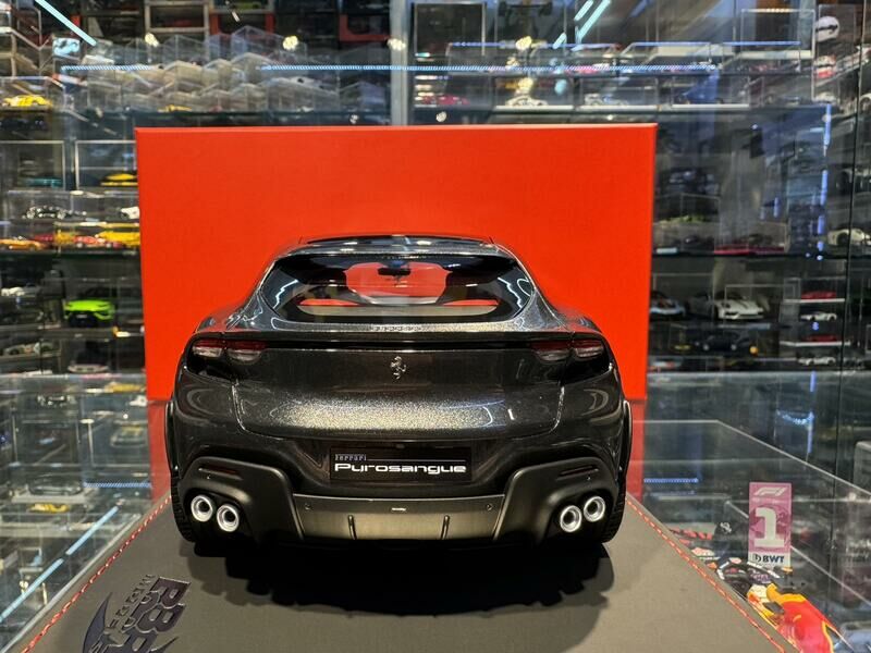 BBR P18219A Ferrari Purosangue Grigio Silverstone 1/18
