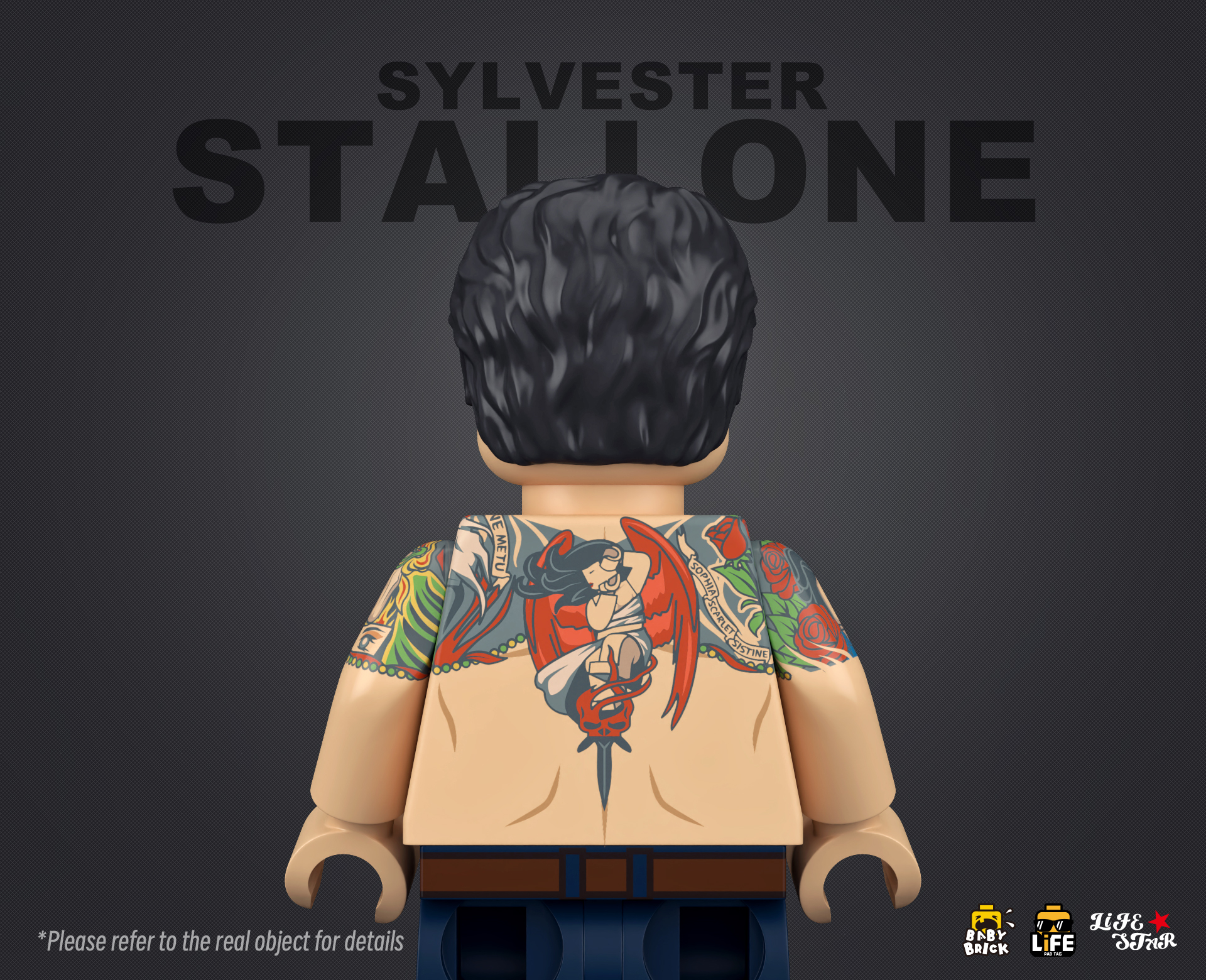 [Baby Brick X Life Brick] Sylvester Stallone [PADprinted]