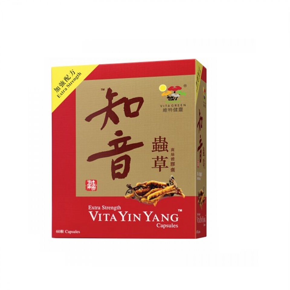 VITA GREEN維特健靈 加強配方知音蟲草 60粒