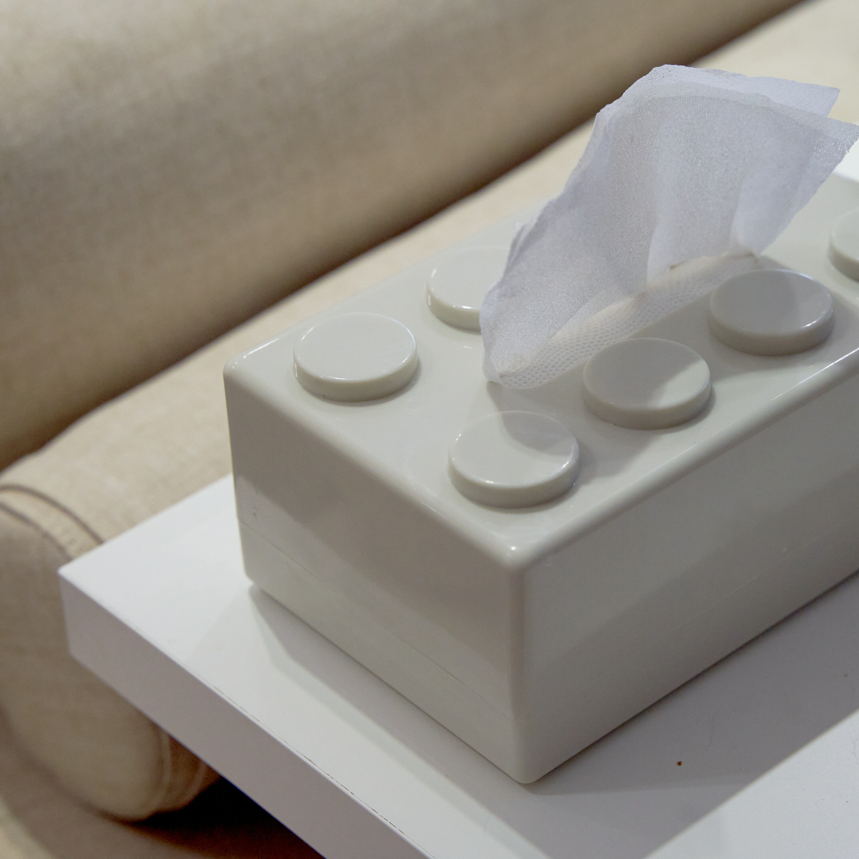 積木造型面紙盒