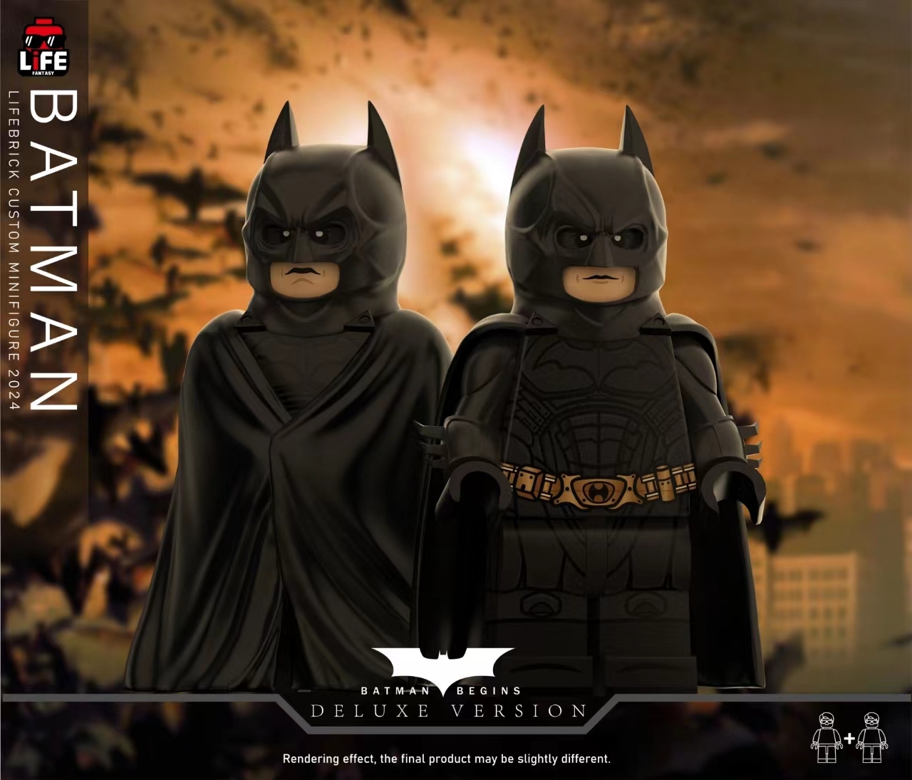 [Life Brick][In Stock] Batman Begins [PADprinted]