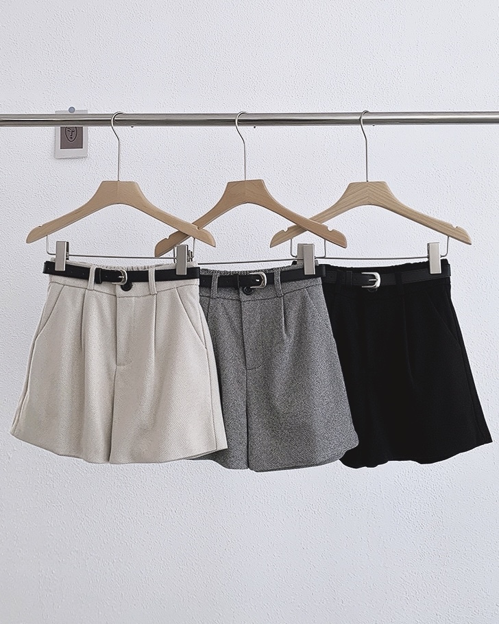 P7094 - High Waist Short Pant (Pre Order)
