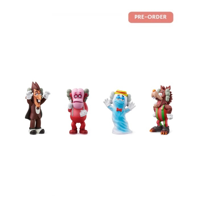 KAWS Cereal Monsters Set
