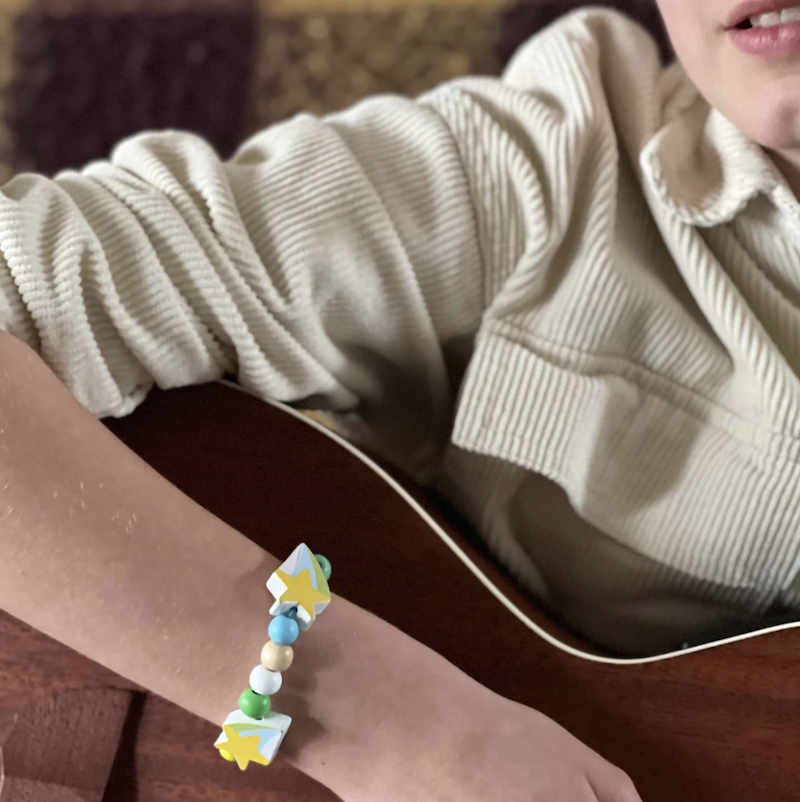 流星手環 - 迷你鐵盒 | DIY木質串珠手環系列