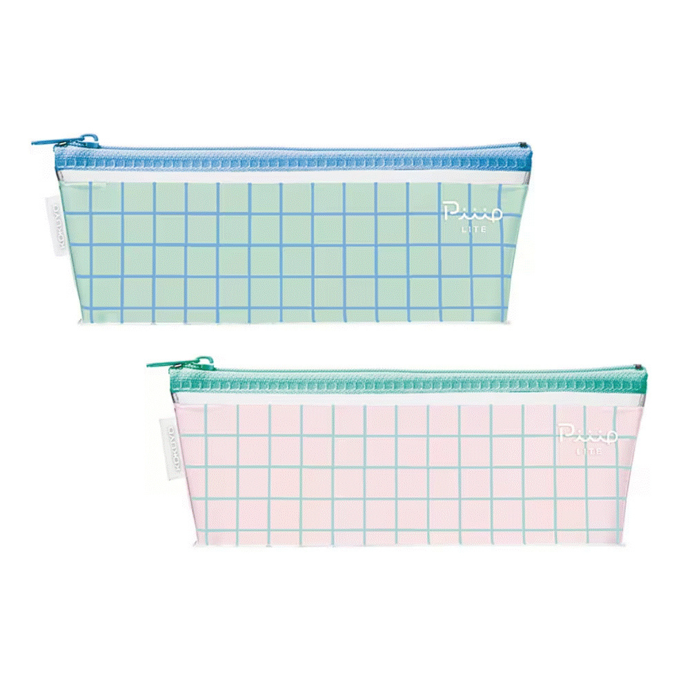 Newtro系列 PiiiP Light 薄型透明筆袋 小尺寸 ｜日本 KOKUYO