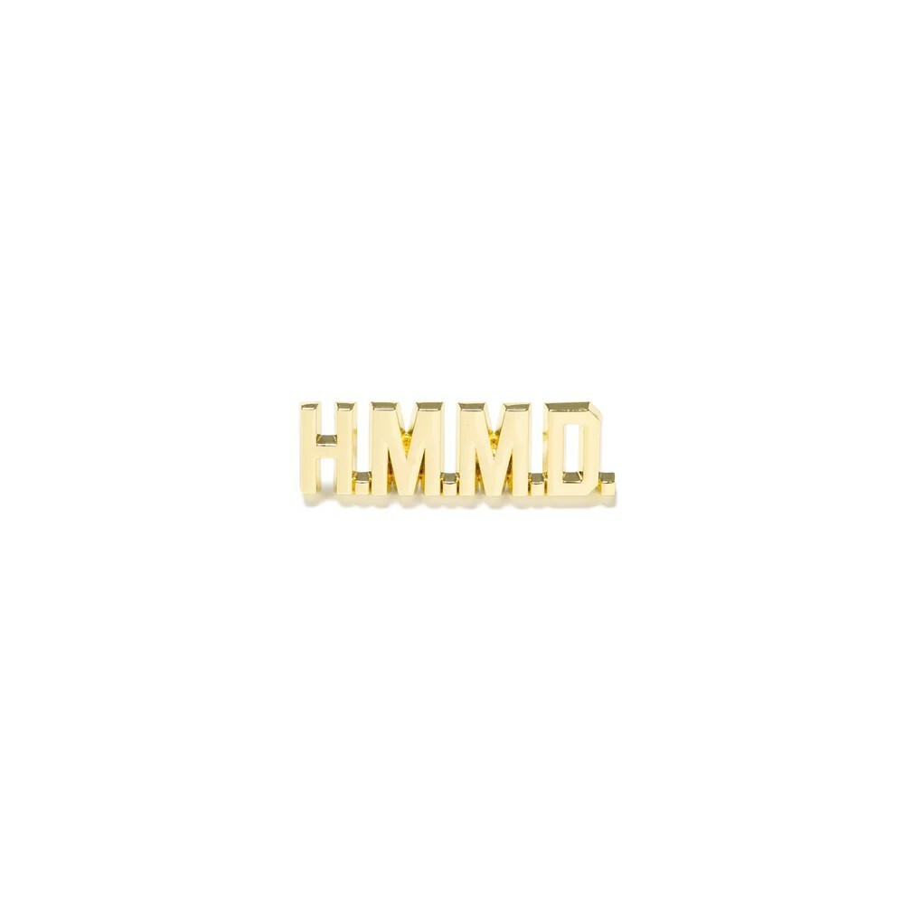 HUMAN MADE HM LOGO PINS 字體 徽章 別針 HM27GD069