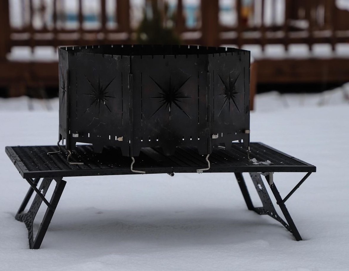 BRENNHOLZ|Iron Wing Table 鐵翼桌|附贈收納袋|秒開收