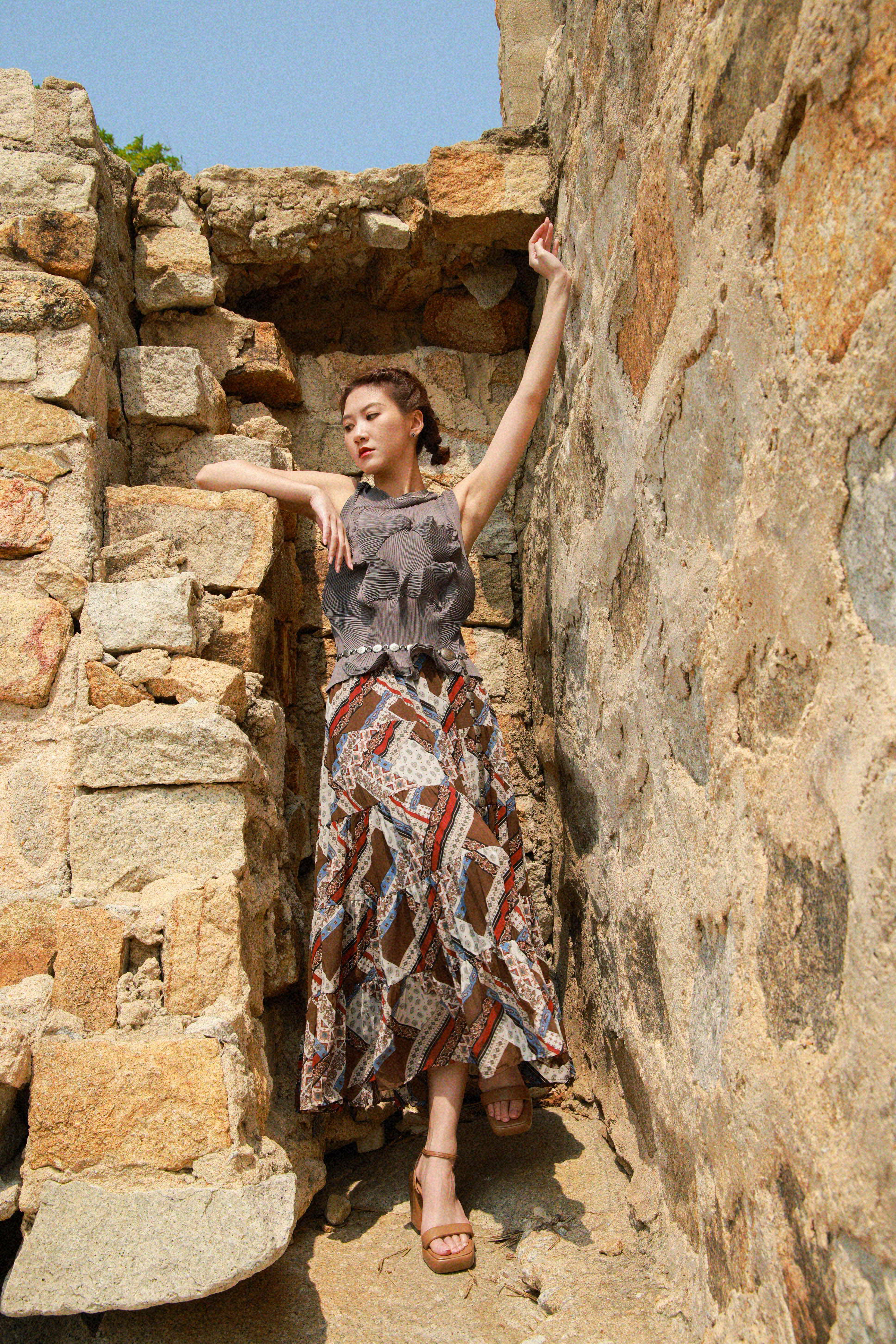 造型 753（上衣＋半截裙）