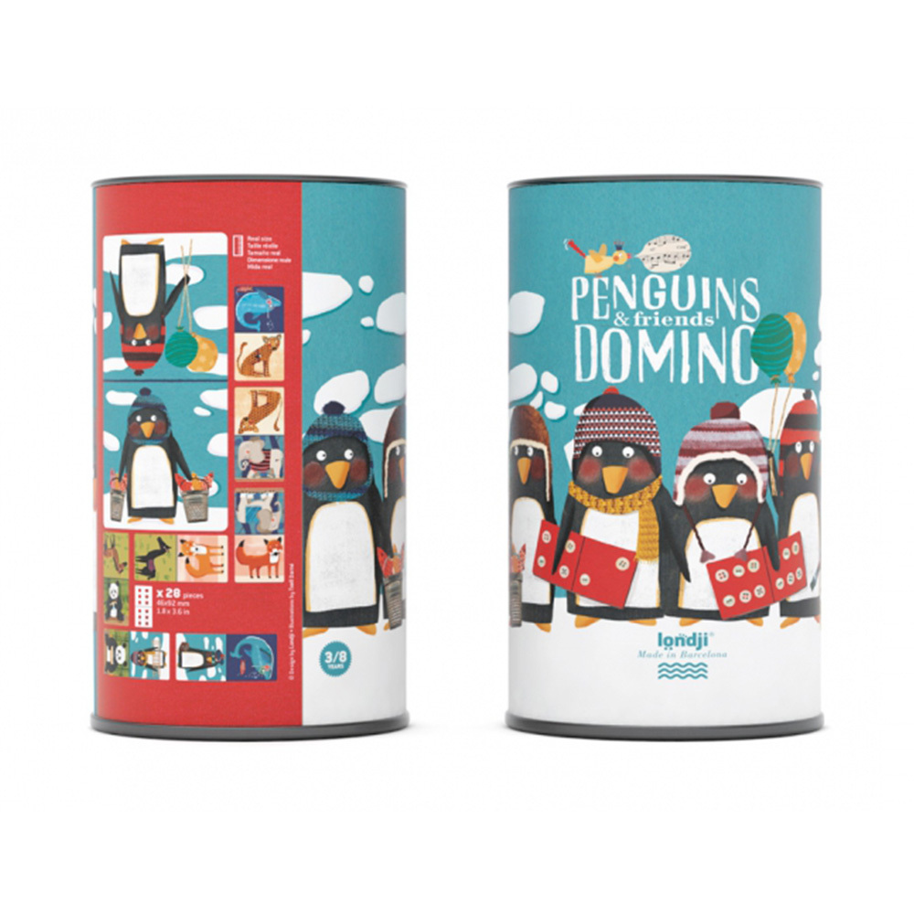 西班牙Londji 企鵝好朋友骨牌遊戲