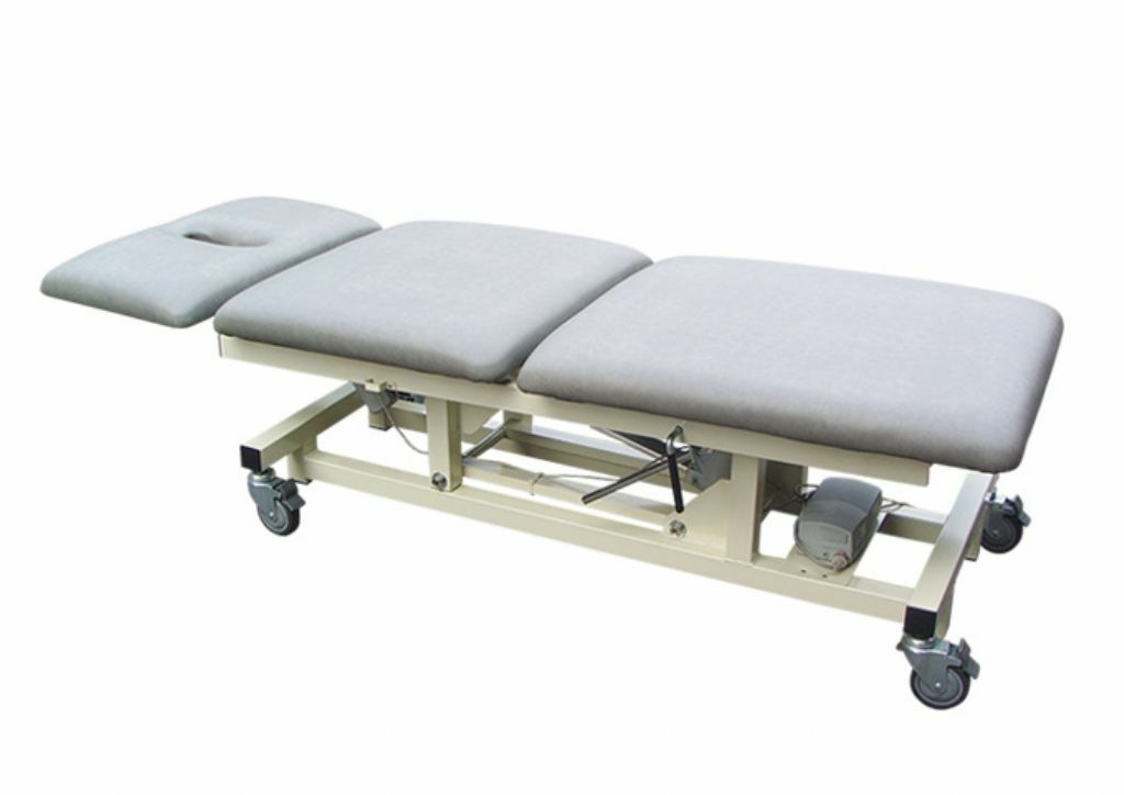 電動昇降三折治療床