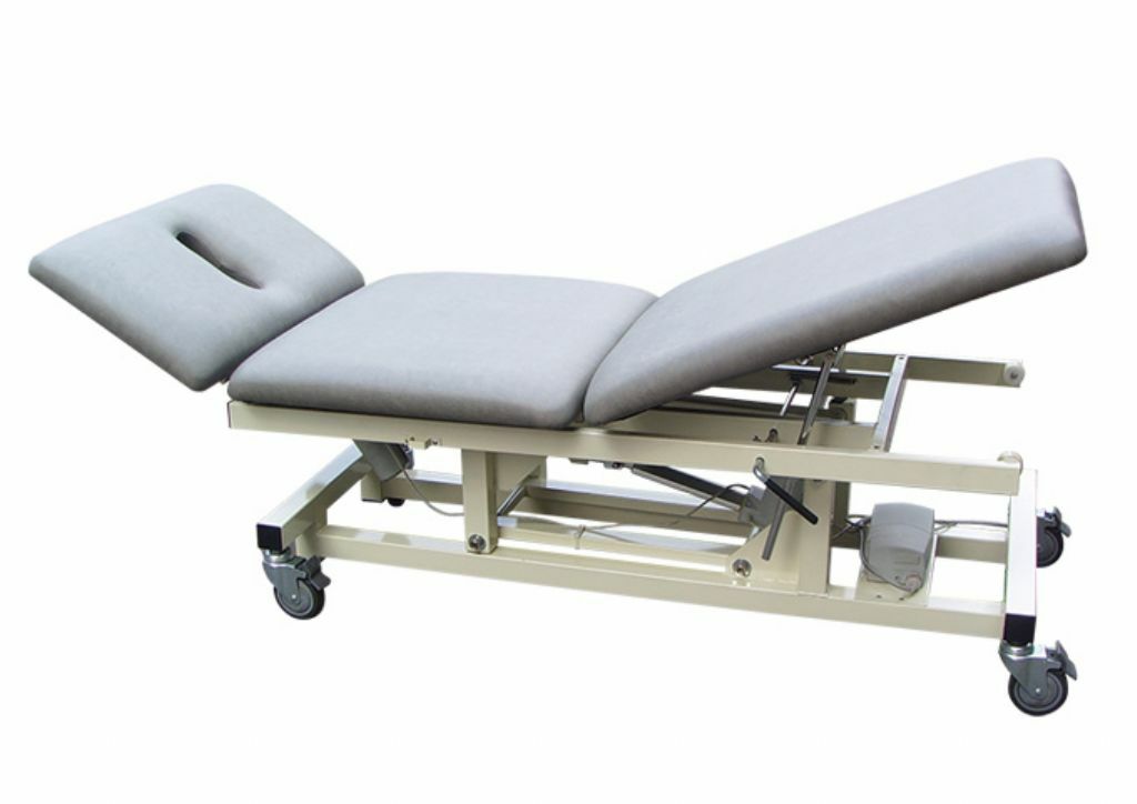 電動昇降三折治療床
