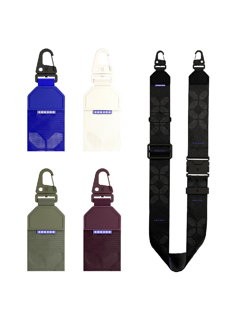 XOUXOU | 扁帶掛繩40mm 共7色【XOUXOU 品牌旗艦館】