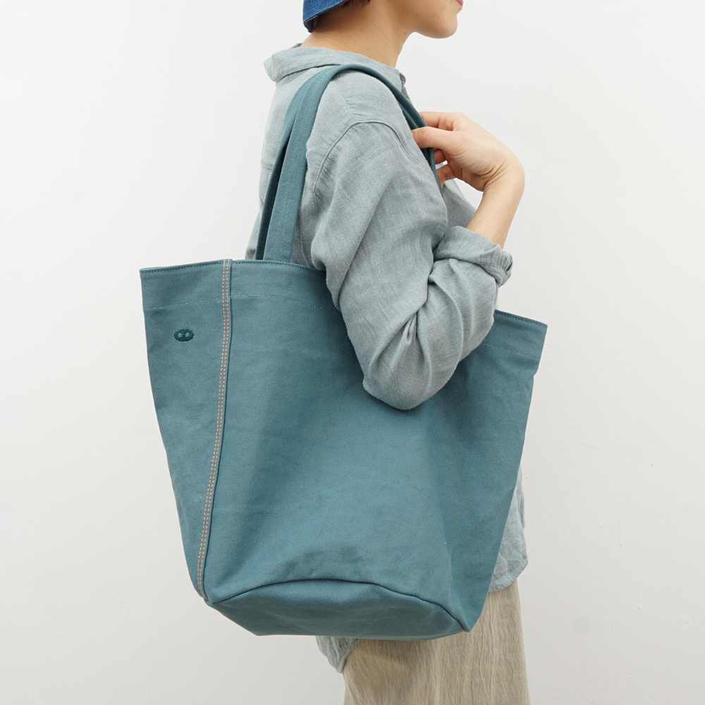 小Cam 經典托特包  山綠