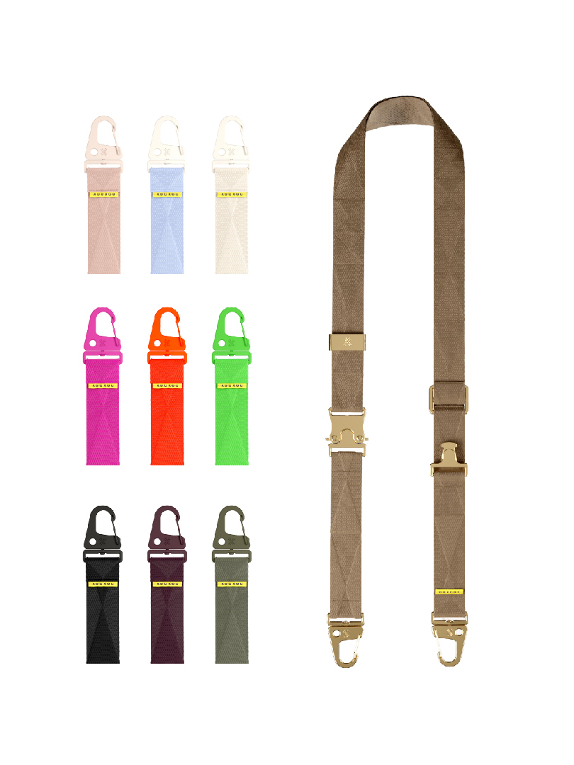 XOUXOU | 扁帶掛繩28mm 共19色【XOUXOU 品牌旗艦館】