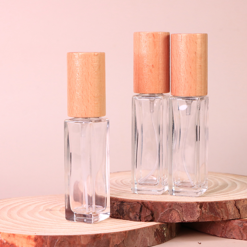 進口香水空瓶-木蓋子 10ml 香水分裝瓶 1入 ML-001