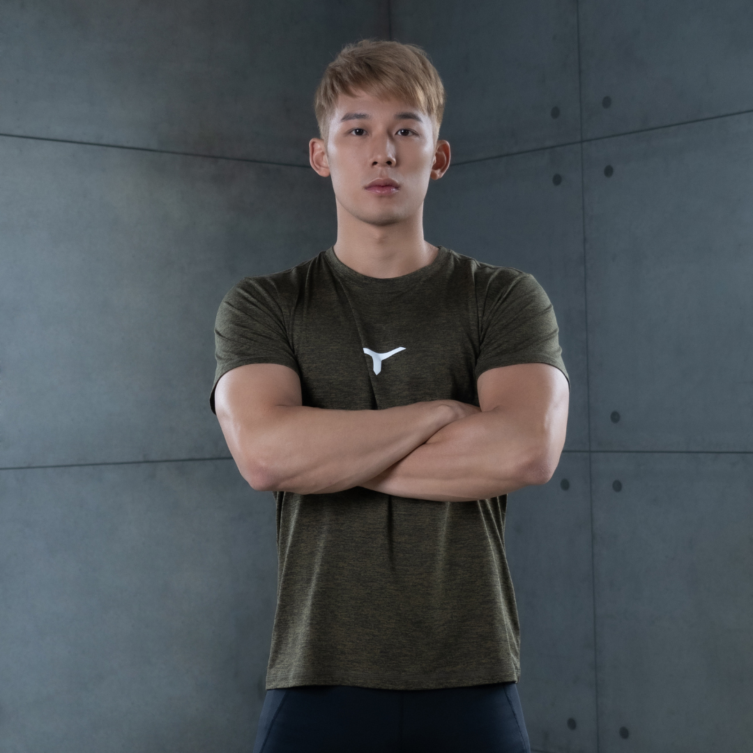 托瑪斯經典麻花男短袖（綠黑麻花）