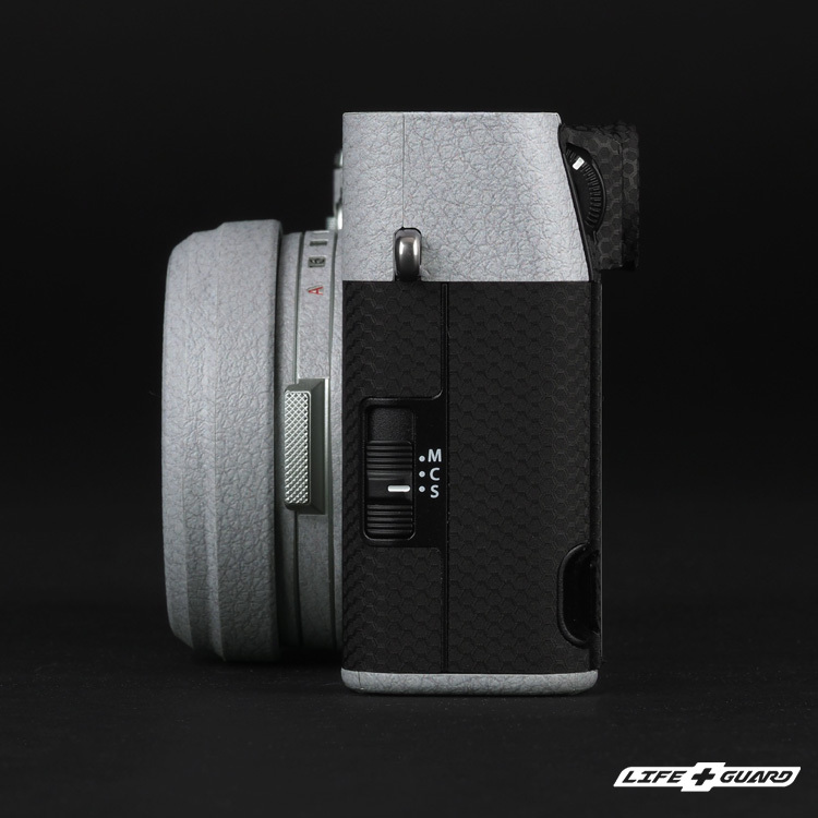 LIFE+GUARD FUJIFILM X100VI 相機貼膜側面展示圖