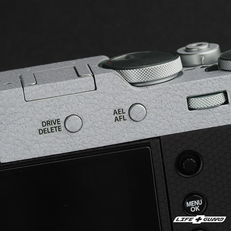 LIFE+GUARD  FUJIFILM X100VI 相機貼膜按鍵特寫展示圖