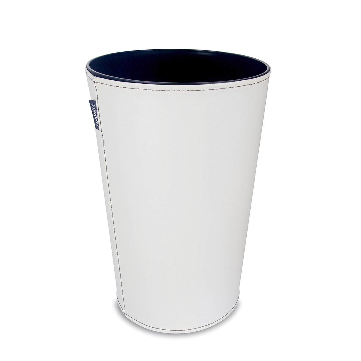 日本品牌ASVEL-RUCLAIRE 10L 皮革垃圾桶 -象牙色-6230-IV