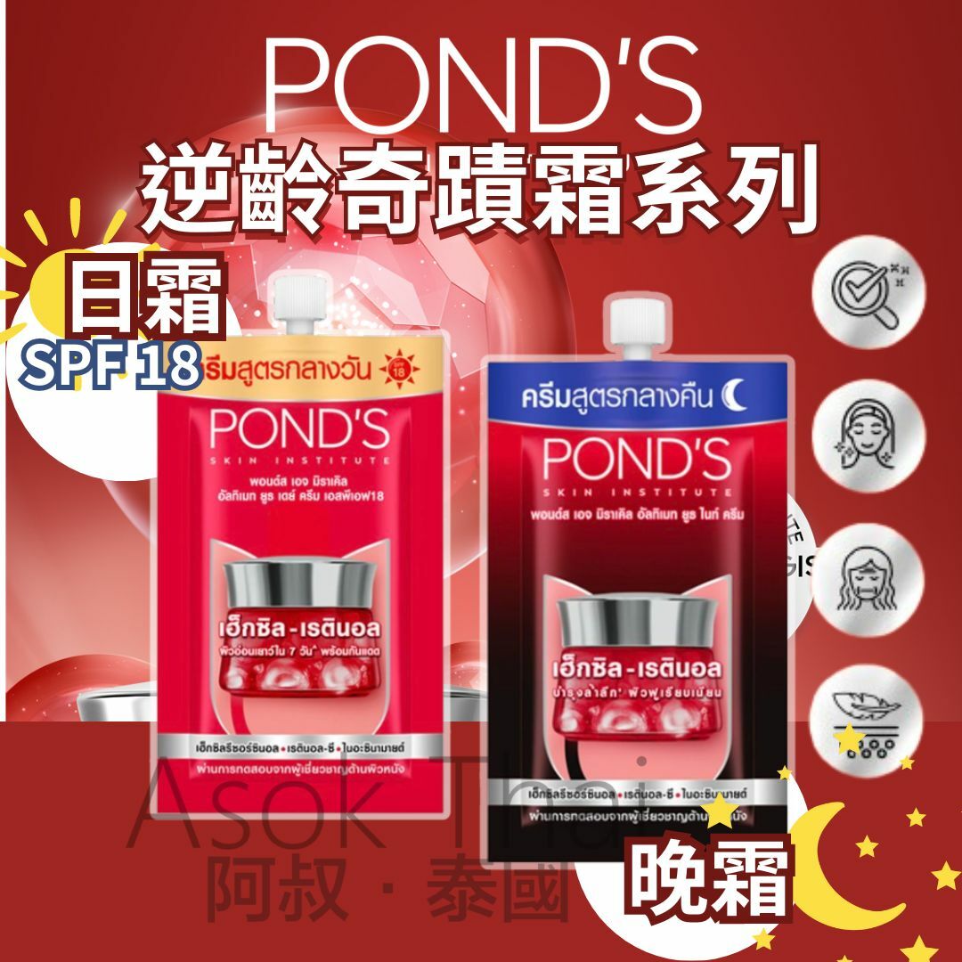 POND'S Age Miracle逆齡奇蹟霜系列 6g 2款選擇
