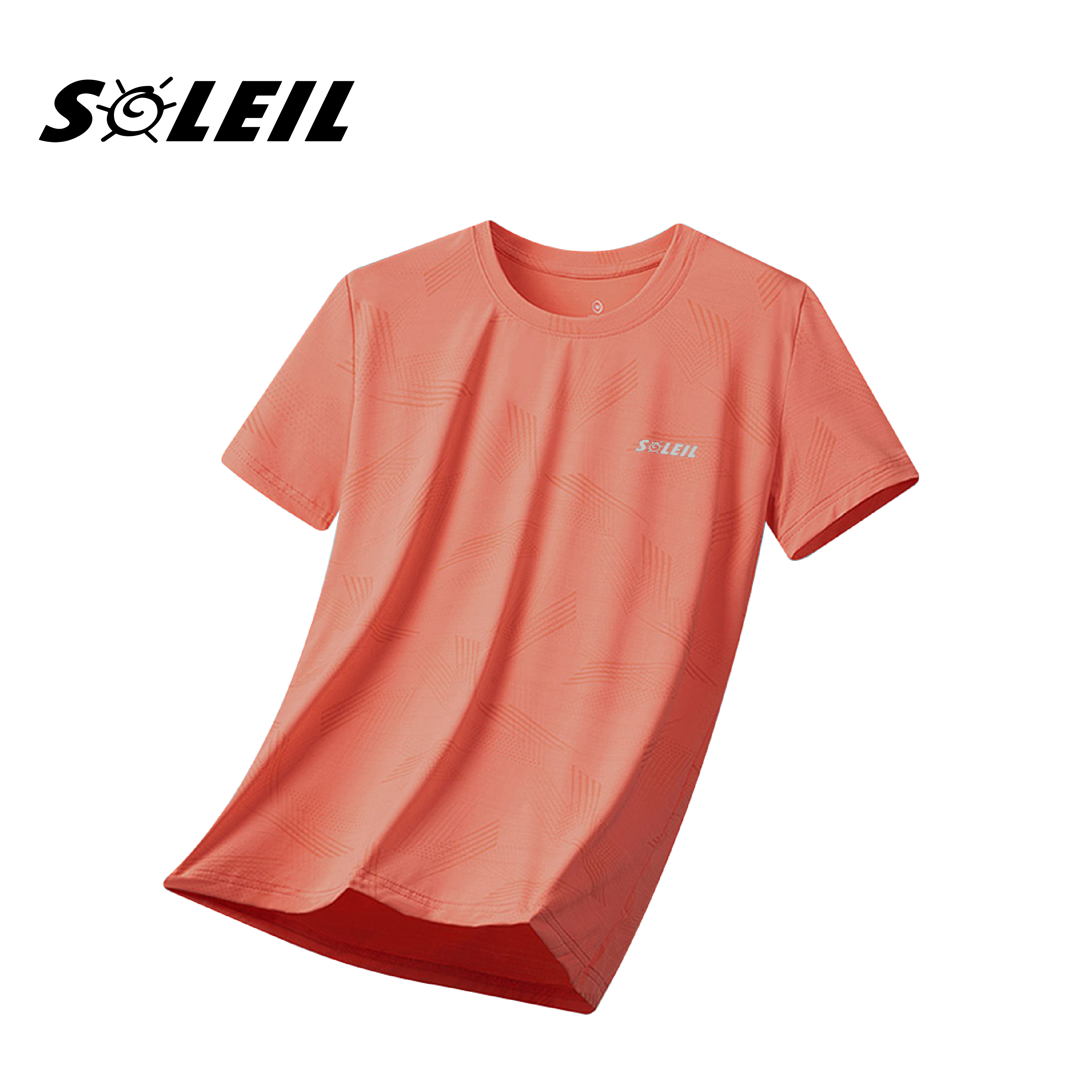 SOLEIL 自由柔美印花排汗衣 女款 (3色)  透氣/涼感/吸濕/彈性 10CHI2468B