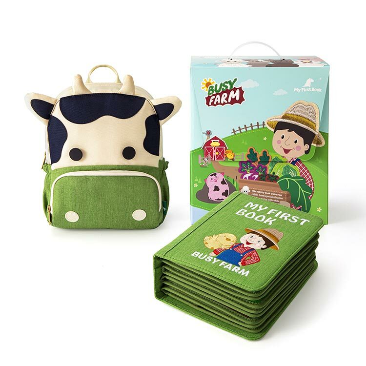 My First Book蒙特梭利寶寶布書-忙碌農場篇(2Y+)