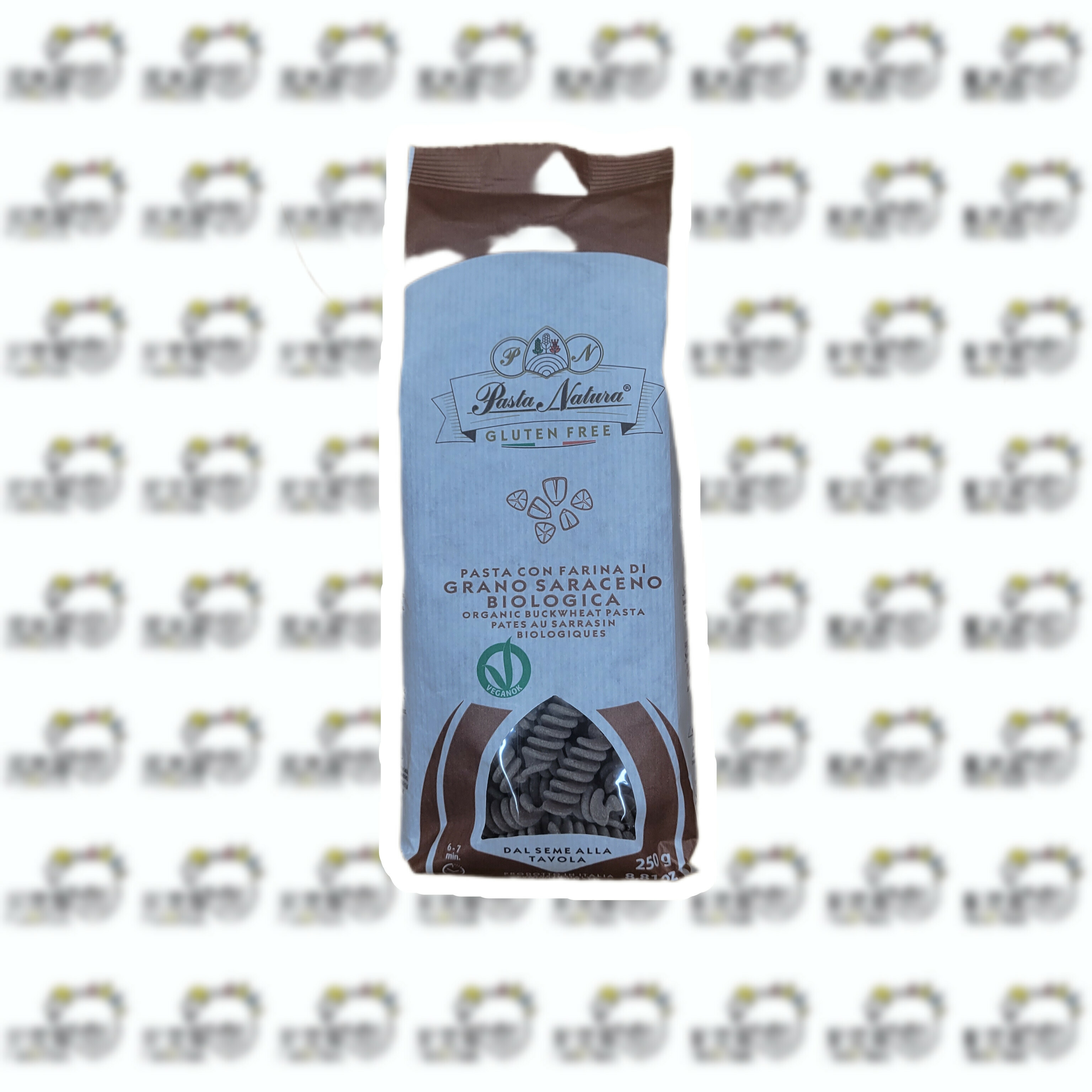 意大利有機無糖無鹽 100%蕎麥 螺絲粉250g (買滿4件或以止正價貨品，才可購買HerePrice貨品而免運費)