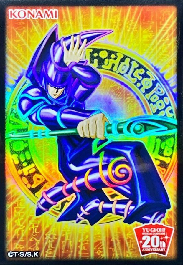 遊戲王卡套-ブラックマジシャン20thANNIVERSARYキャンペーン(10個)