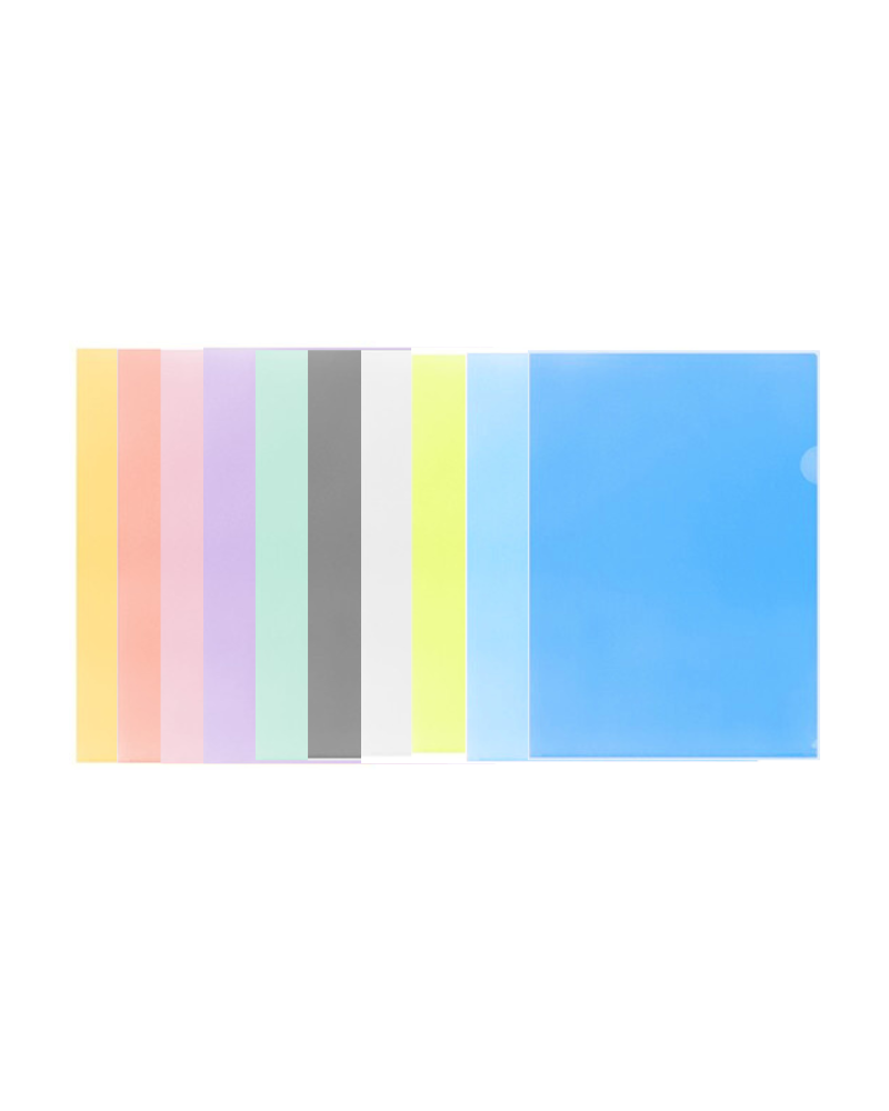 E310 A4單層文件套 12枚入