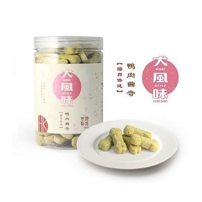 ※$120 @ 4罐※ [香港製造] 犬風味 KONG STYLE 鴨肉曲奇 (保胃保健) 280g