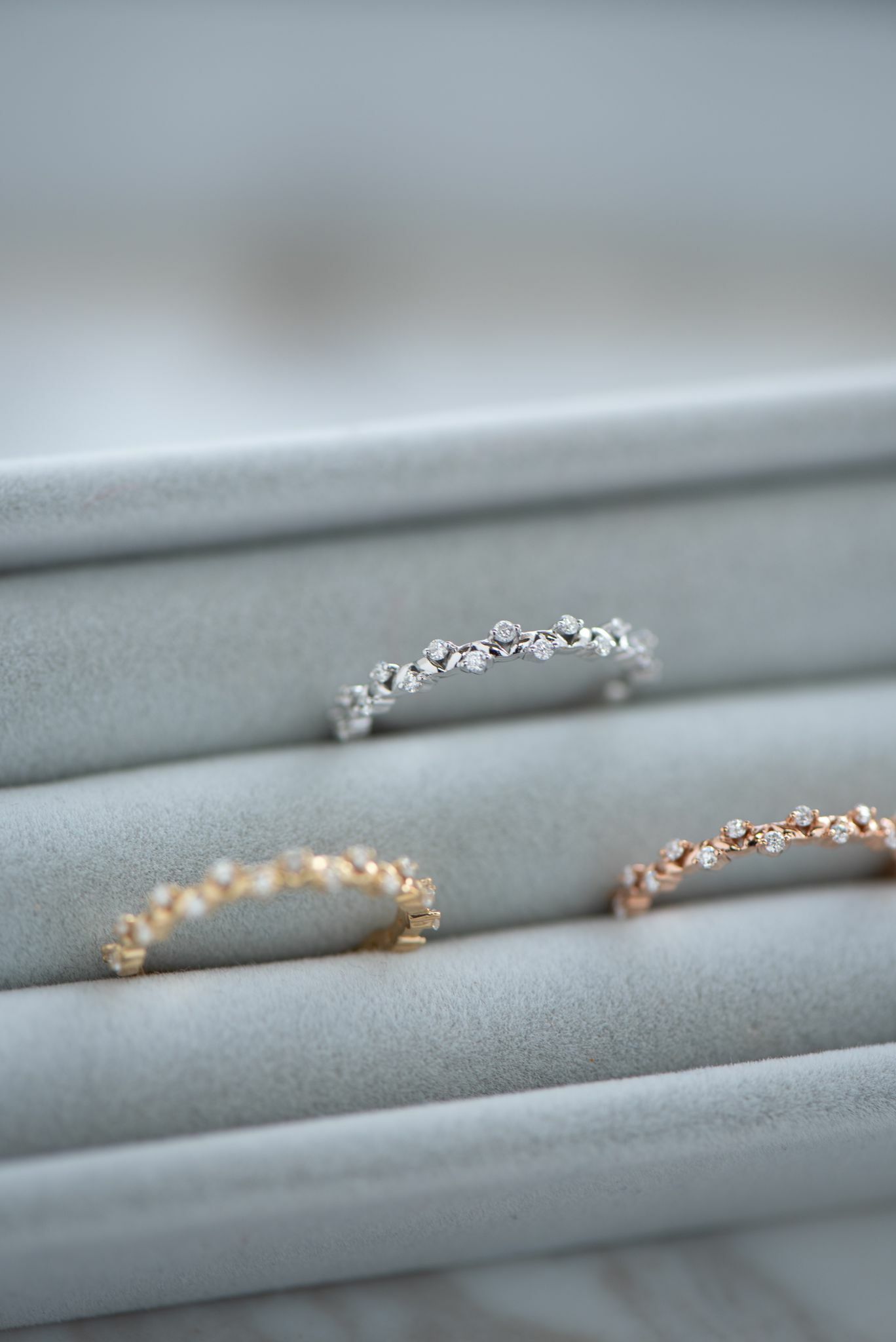 18K Merlot Diamond Ring