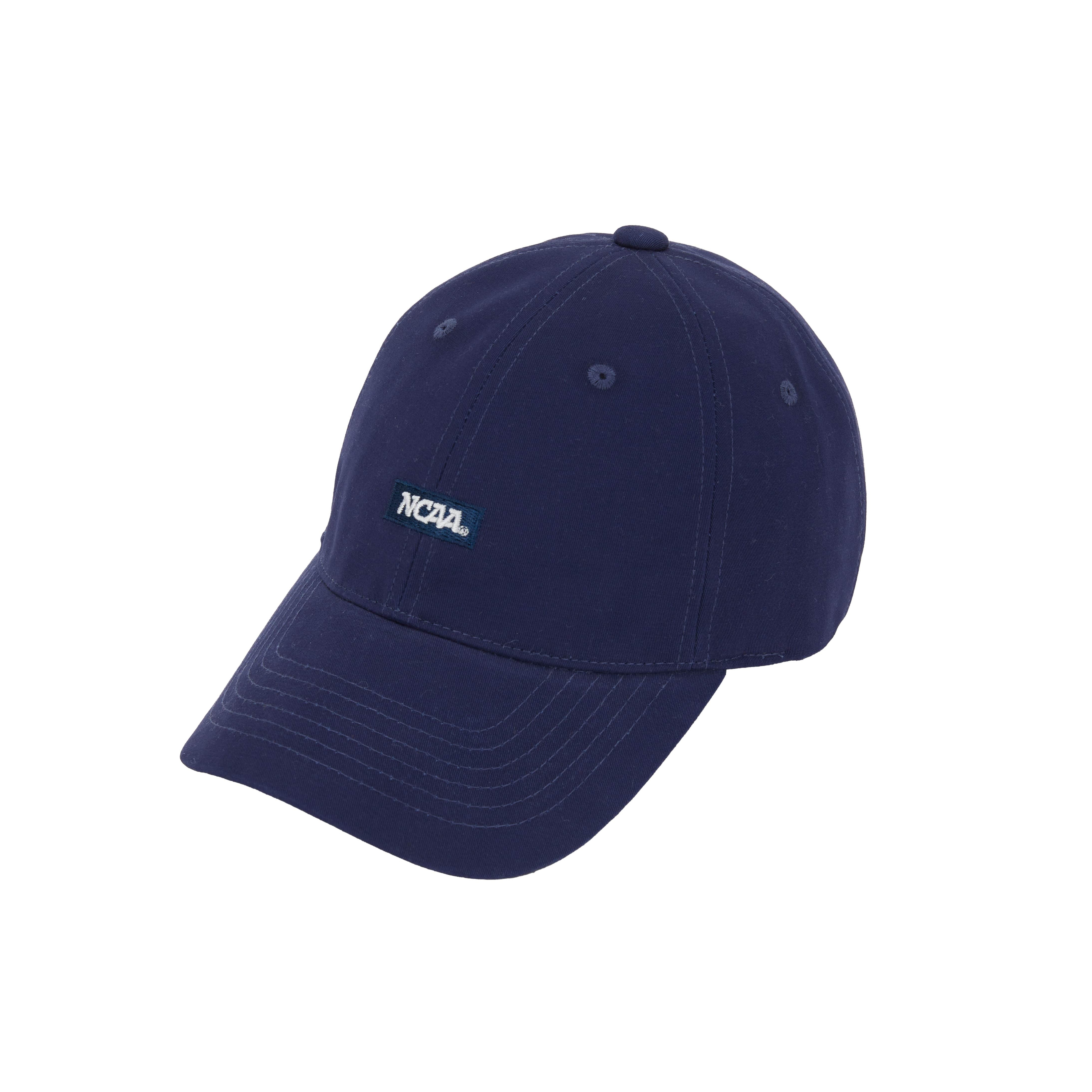 【NCAA】刺繡小Logo老帽 - 深藍