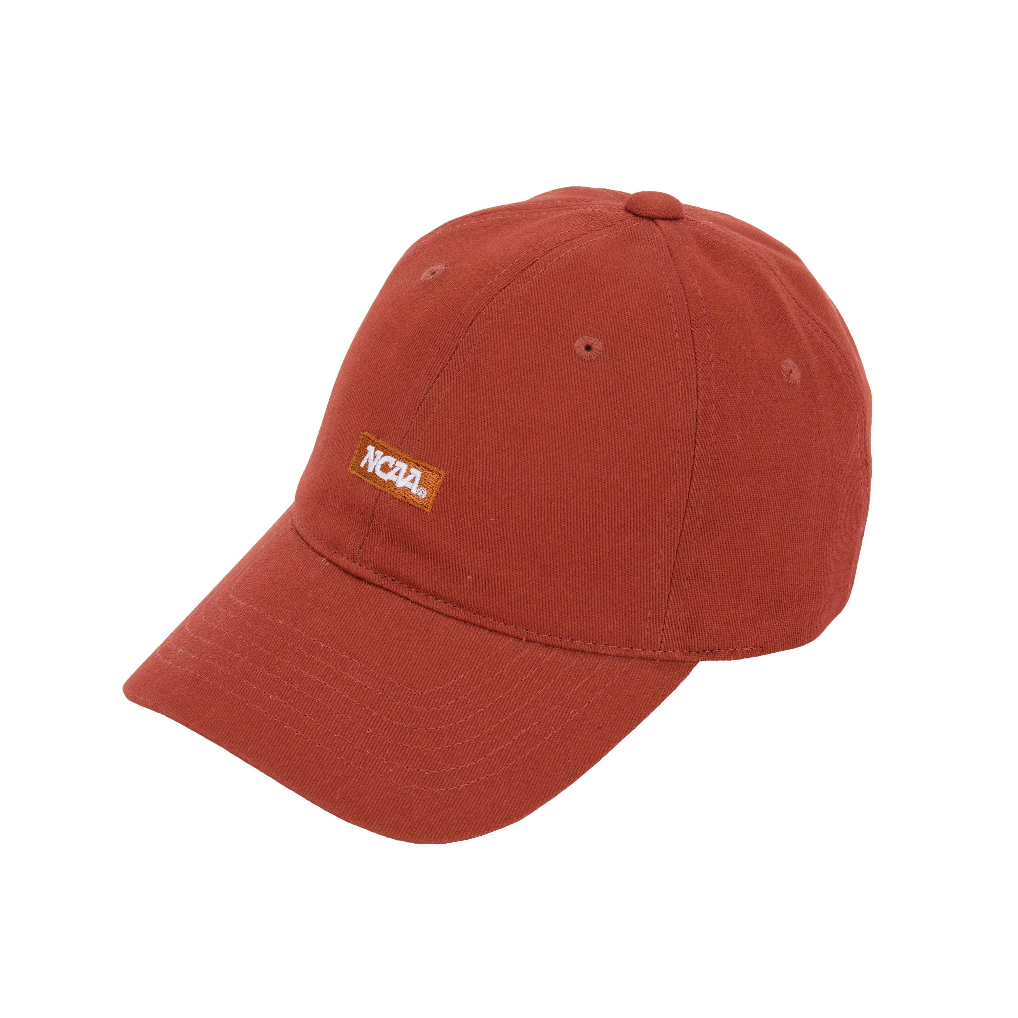 【NCAA】刺繡小Logo老帽 - 深橘