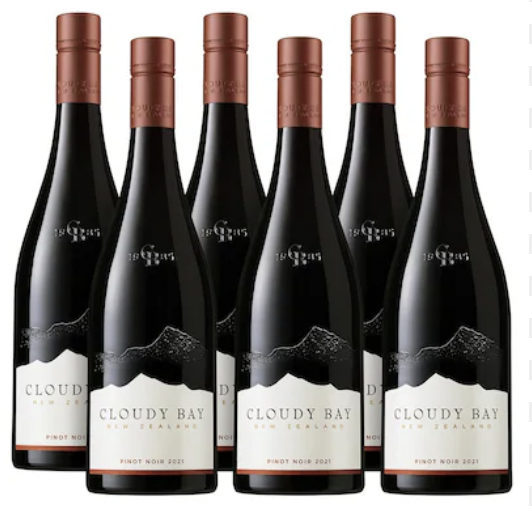 Cloudy Bay Pinot Noir 2023 (JS93) - 6 Bottle Pack