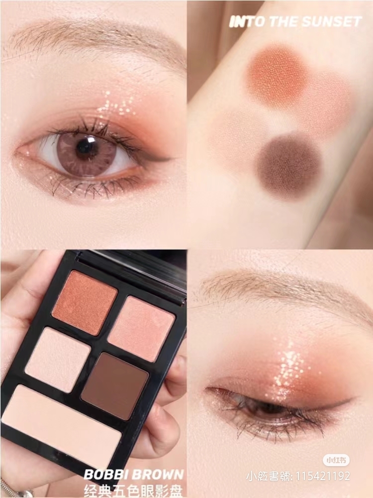Bobbi Brown五色眼影盤