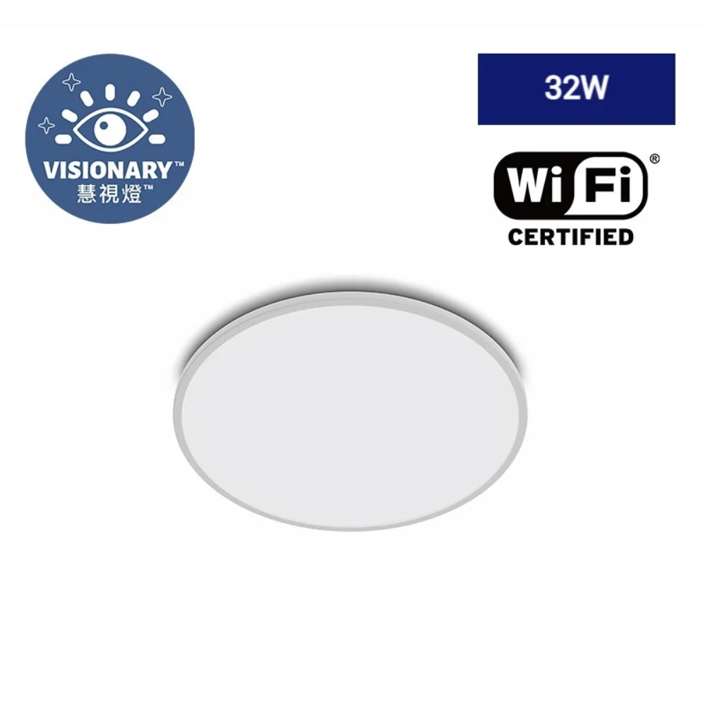 (8折優惠!) Philips Lighting WiZ EyeCare CL550 WiFi 32W Ceiling Light 飛利浦近視控制