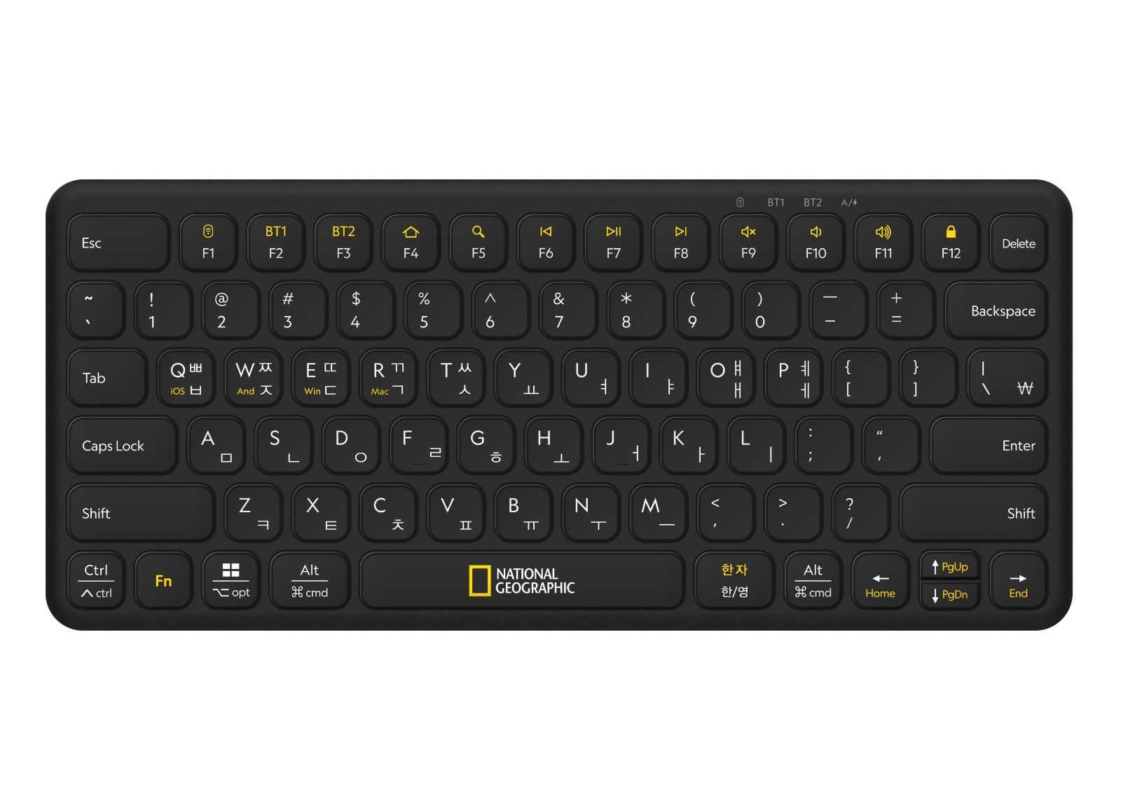 National Geographic-無線超薄滑鼠(黑色/白色)